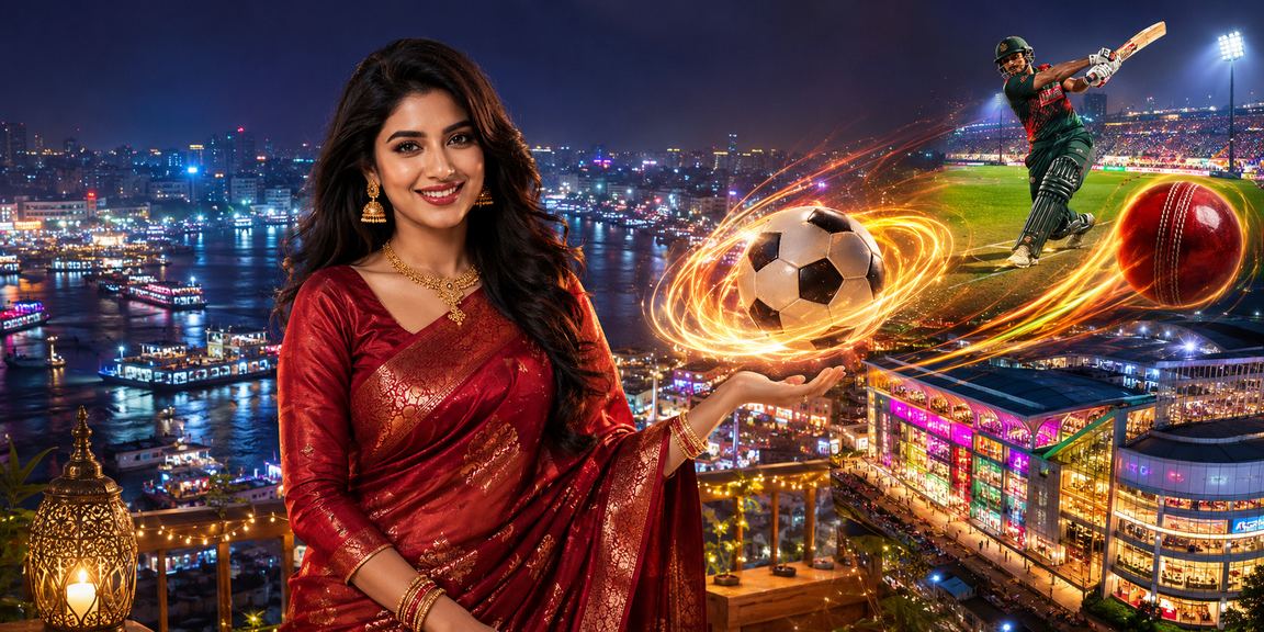 ঢাকায় নিয়ন আলোয় ক্রিকেট বেটিং গেমের রোমাঞ্চকর পরিবেশ